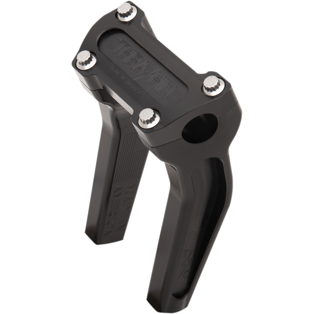 Thrashin Supply Co Black 6-1/2″ Pullback Handlebar Riser | TSC-6525-1