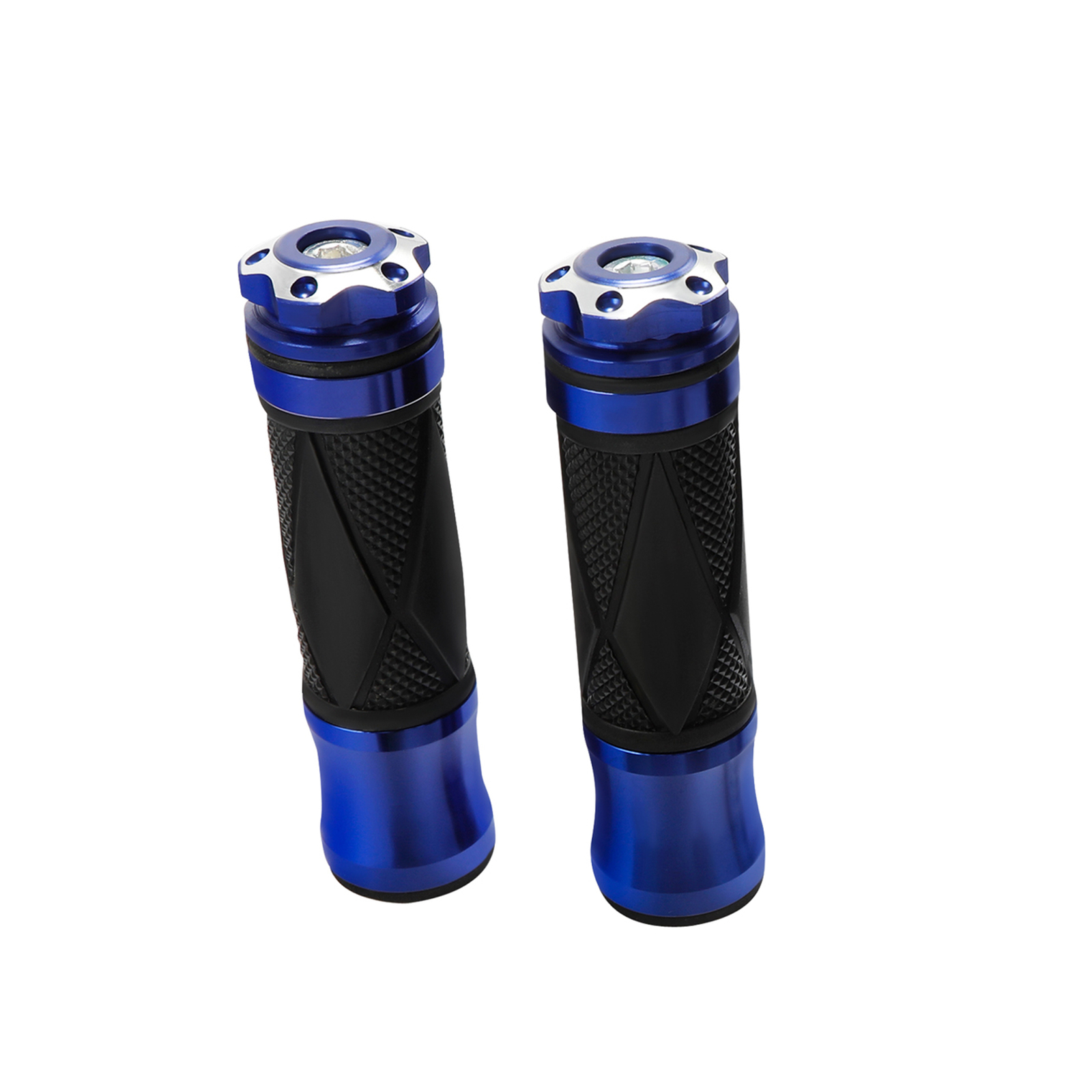 Universal 22mm 7/8″ Hand Grips Handlebar Fit For Honda Kawasaki Suzuki