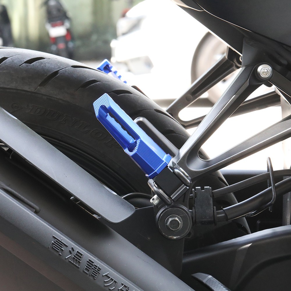 Rear Foot Pegs Passenger Footrest Pedals Footpegs For Yamaha YZF R1 2020-2026