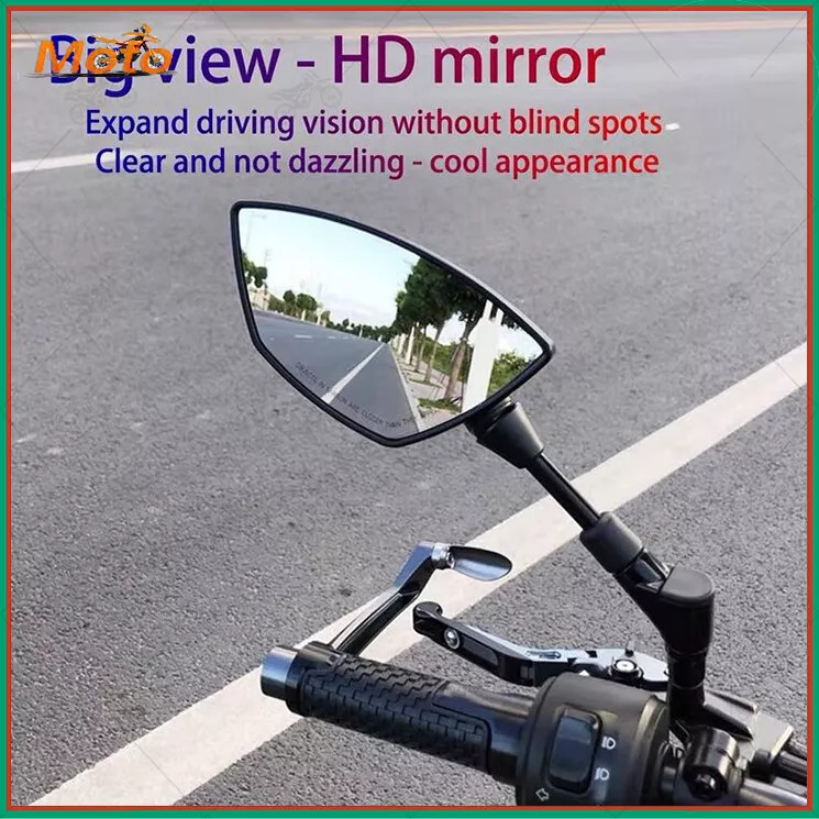 For Suzuki Burgman 2003-2023 Motorcycle Mirrors Rear View Housing Side 2 PCS