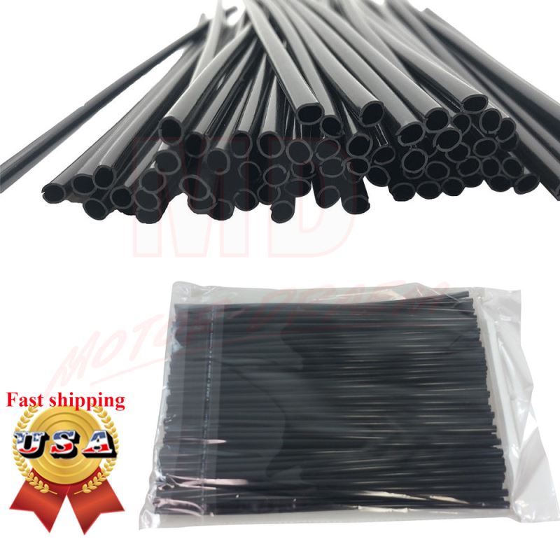 72PCS Motocross Spoke Skins Covers Wraps Wheel Rim Guard Protector for Dirt Bike