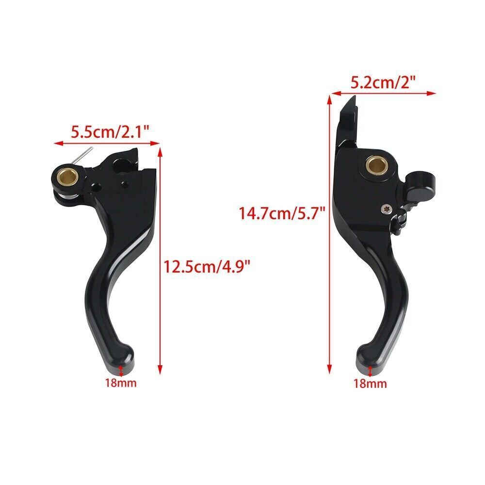 For 2023-2024 Harley CVO Road Glide FLTRXSTSE ST FLTRXSE Hand Brake Lever Set