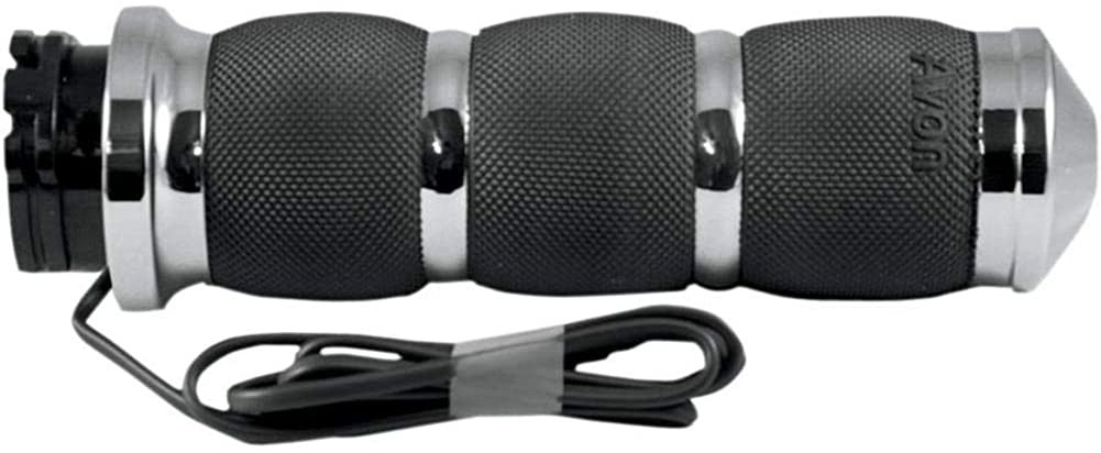Avon Grips AIR-91-FLY-HT Motorcycle Grips Black One Size 2 Pack