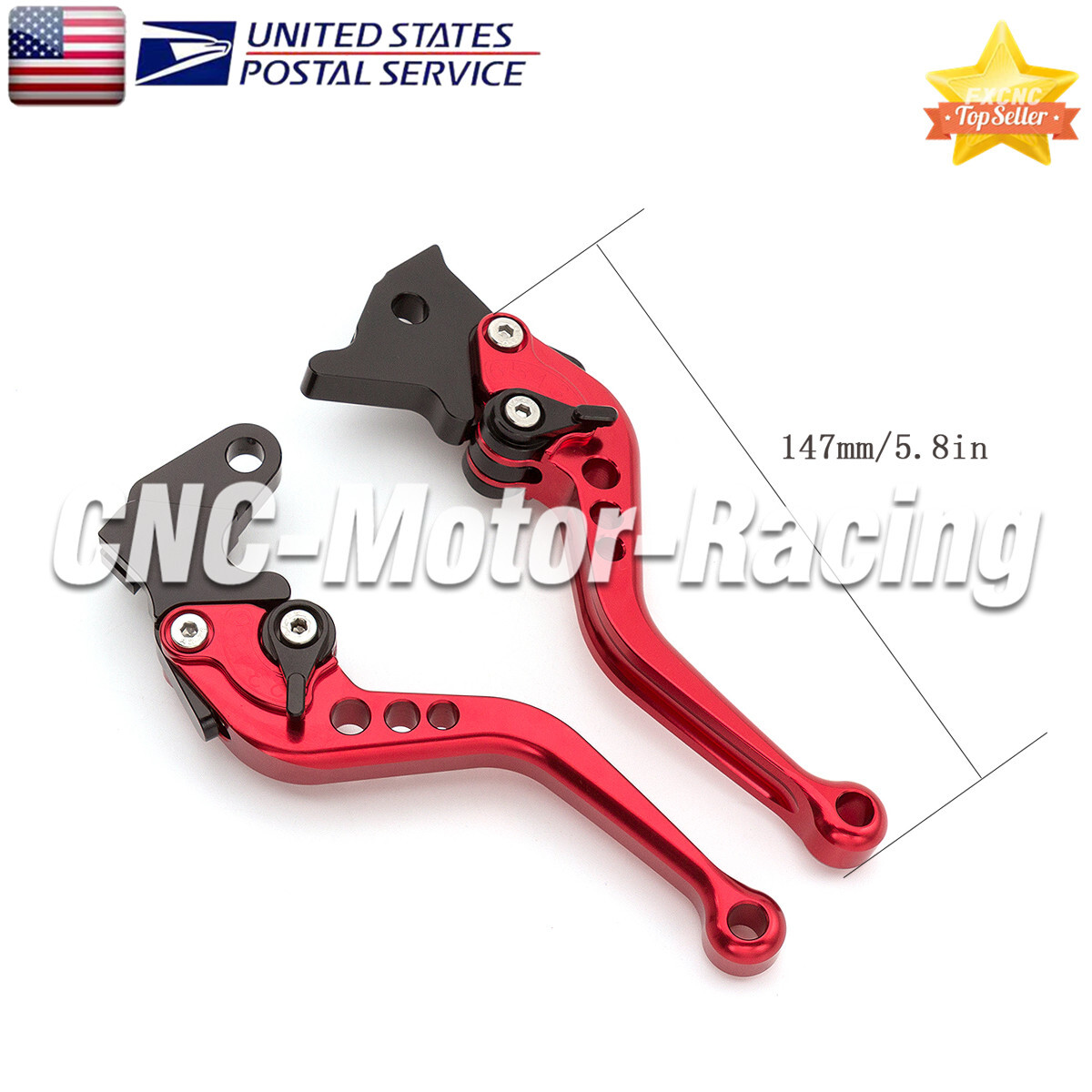 For Honda VTX1300 2003-2008 Magna 750 1994-2003 CNC Brake & Clutch Levers Adjust