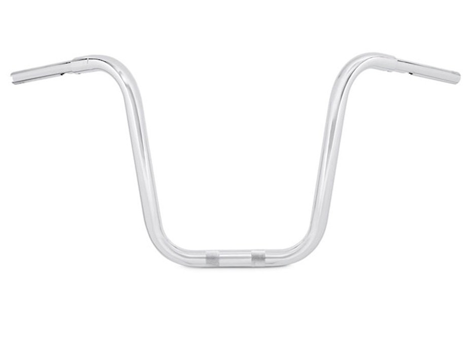 OEM Harley 56942-10 Chrome 16 Inch Ape Handlebars with Riser 99-17 Softial Dyna