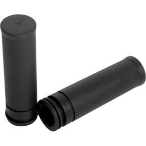 Drag Specialties 0630-0463 Rubber Hand Grips for Harley Electronic TBW 08-24