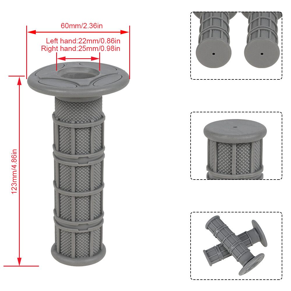 7/8″ & 1″ Hand Grips Universal For MX ATV Motorcycle Motorcross KTM Honda Suzuki