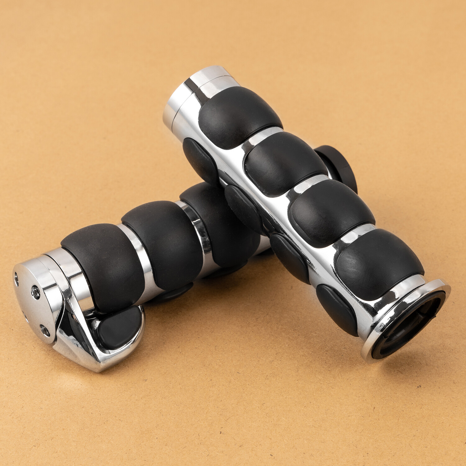 For Harley Softail Electra Glide 1″ Motorcycle Handle Bar Hand Grips W/ Throttle