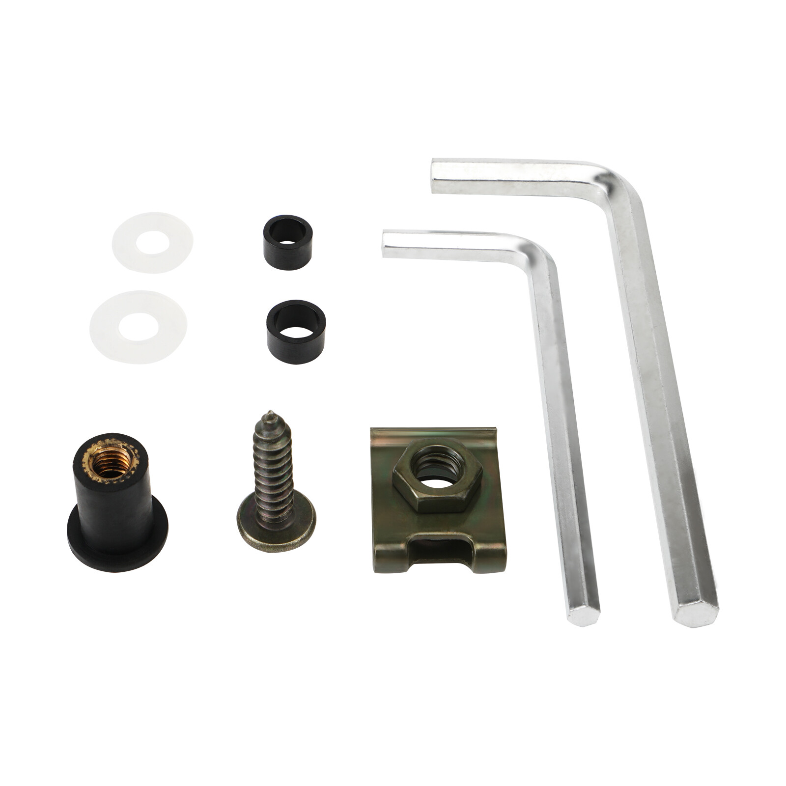 Universal Motorcycle Fairing Bolts Kit 8N.m Racing M5 M6 Shell Hardware Alloy