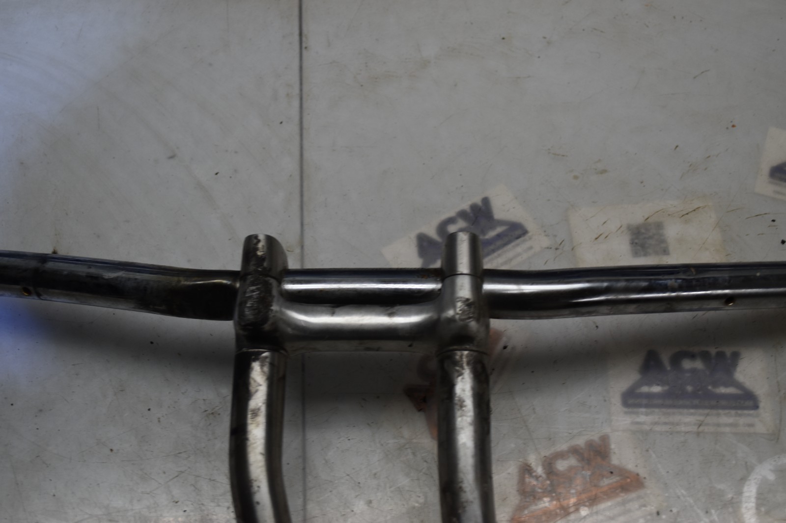 S1-6 Handlebar W Riser Bent Handle 04 Suzuki Savage LS650 LS 650 Free Us Ship