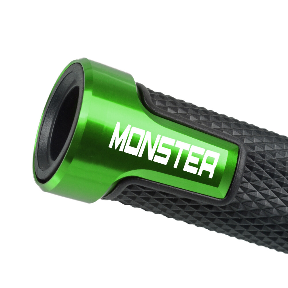 Motorcycle handlebar Aluminum + plastic FOR Ducati Multi-model universal Green