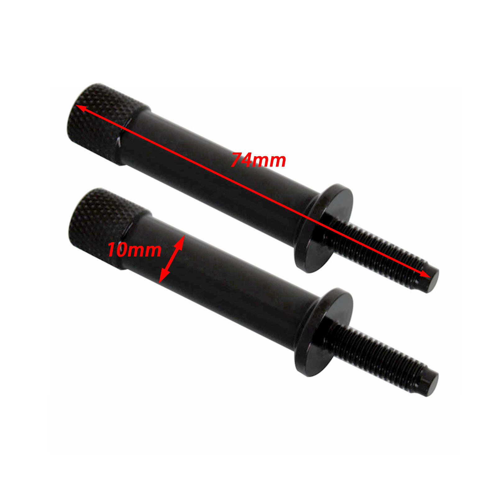 Motorcycles Quick Release Removal Seat Bolts Aluminum for Triumph T100 Black