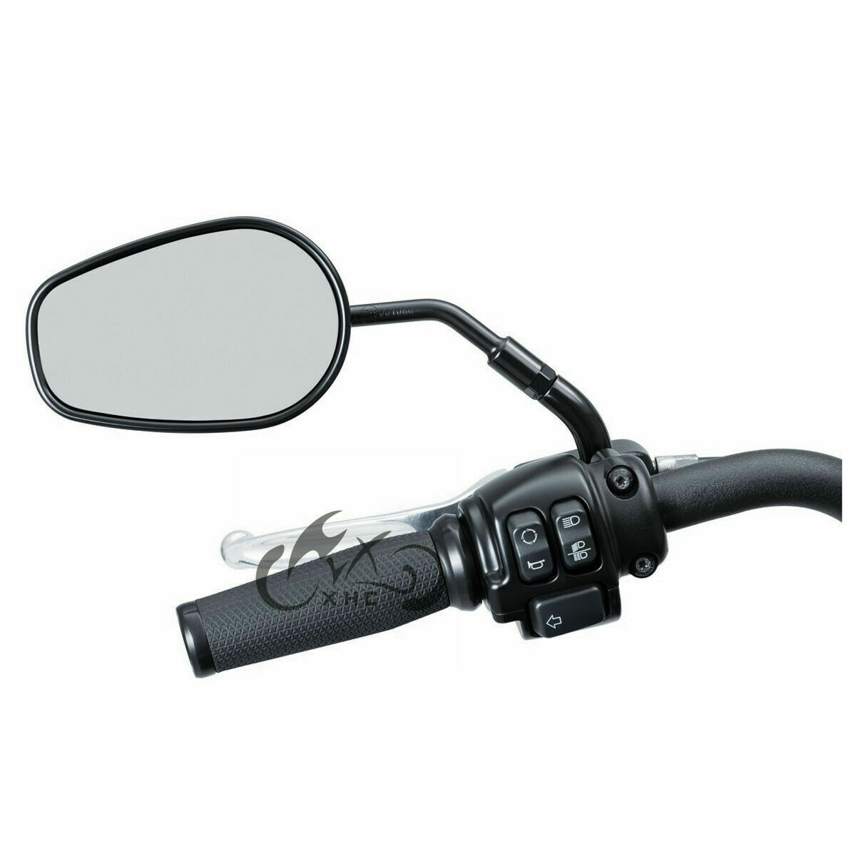 Mirror Stem Extenders Extension Kit For Harley Touring Dyna Super Glide Softail