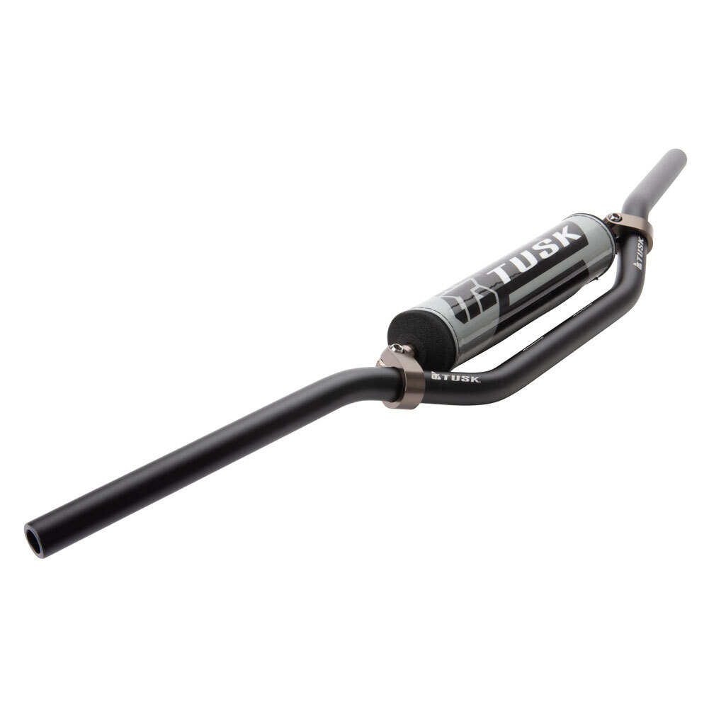 Tusk 19-1623 T-10 Aluminum 7/8″ Handlebar CR Mid Bend Black