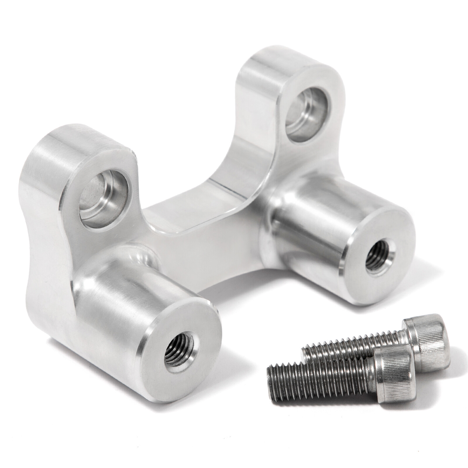 Anodized Handlebar Riser Pull Back Plate For Harley Road Glide Softail CNC