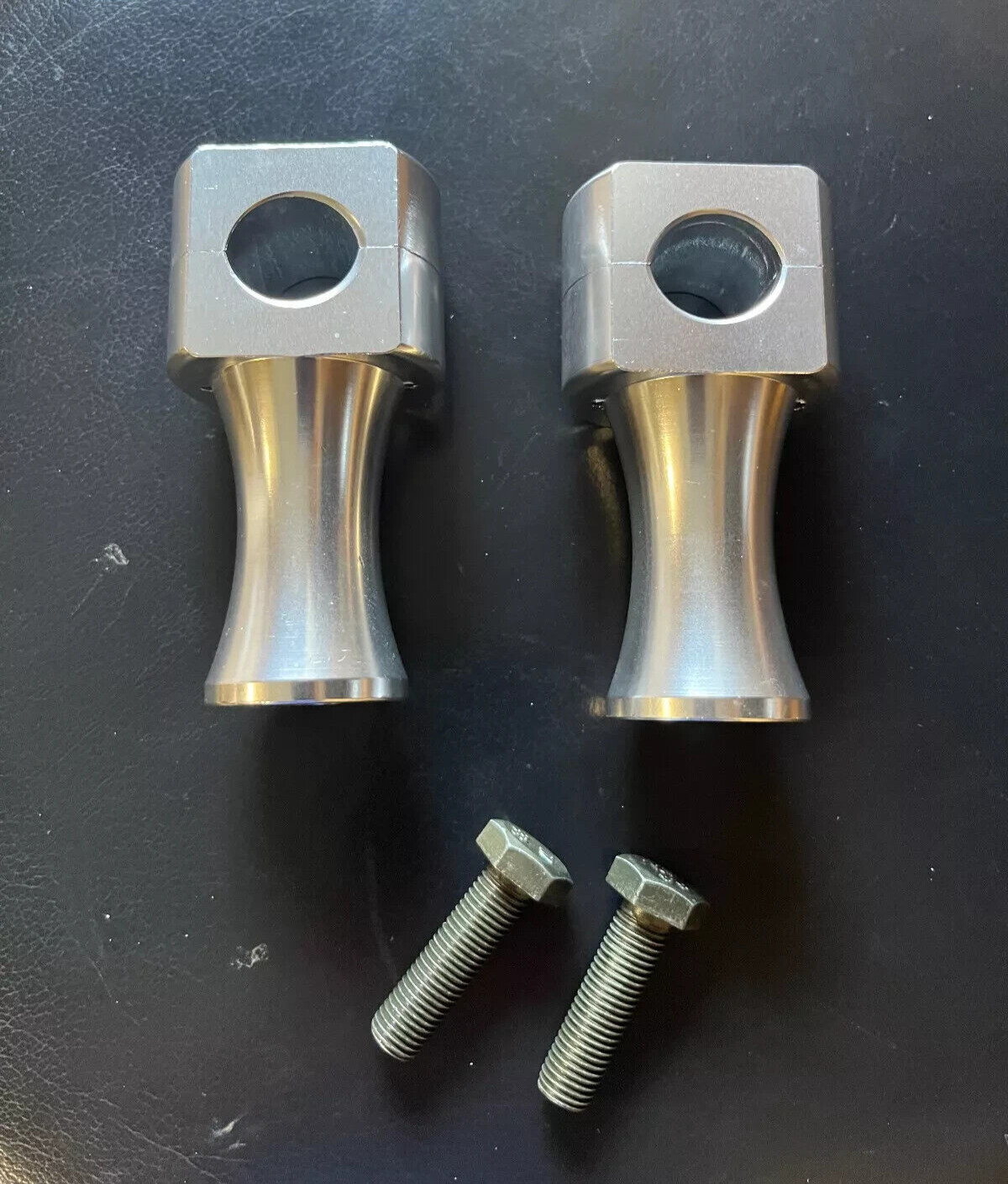 7/8” CNC Billet Aluminum Handlebar Risers Clam p for Honda 75mm CT70 A2