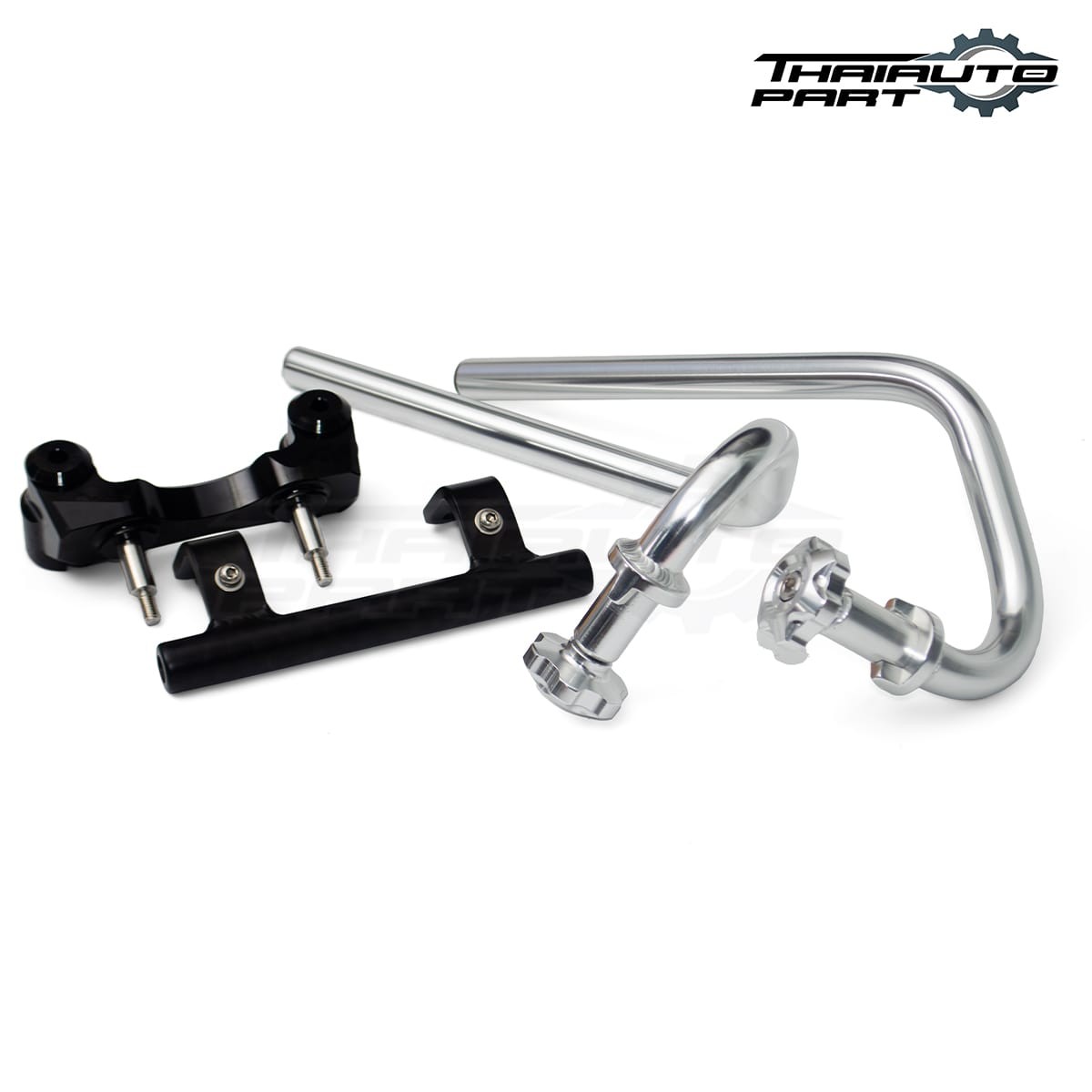 Foldable Customized Kit Set Handle bar Silver Diabolus For Honda Dax125 St125