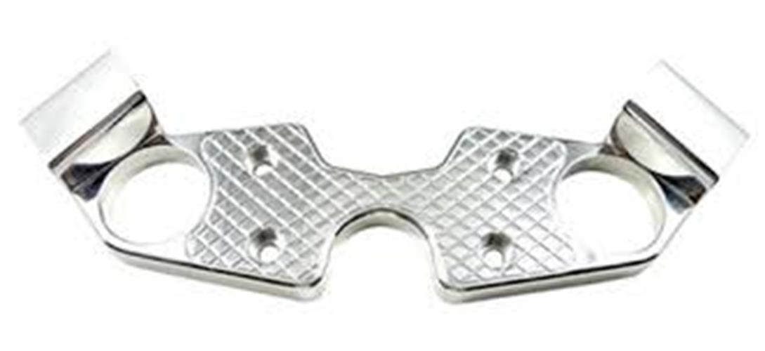 Yana Shiki CA4010D Chrome Billet Aluminum Triple Tree Top Clamp Suzuki Hayabusa