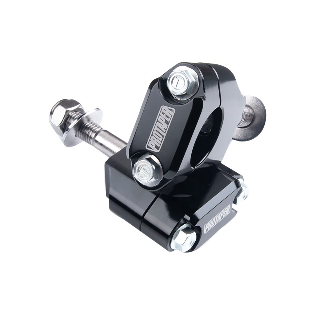 ProTaper Universal Rubber Mounted Handlebar Clamp Kit 1 1/8″ Bars Black