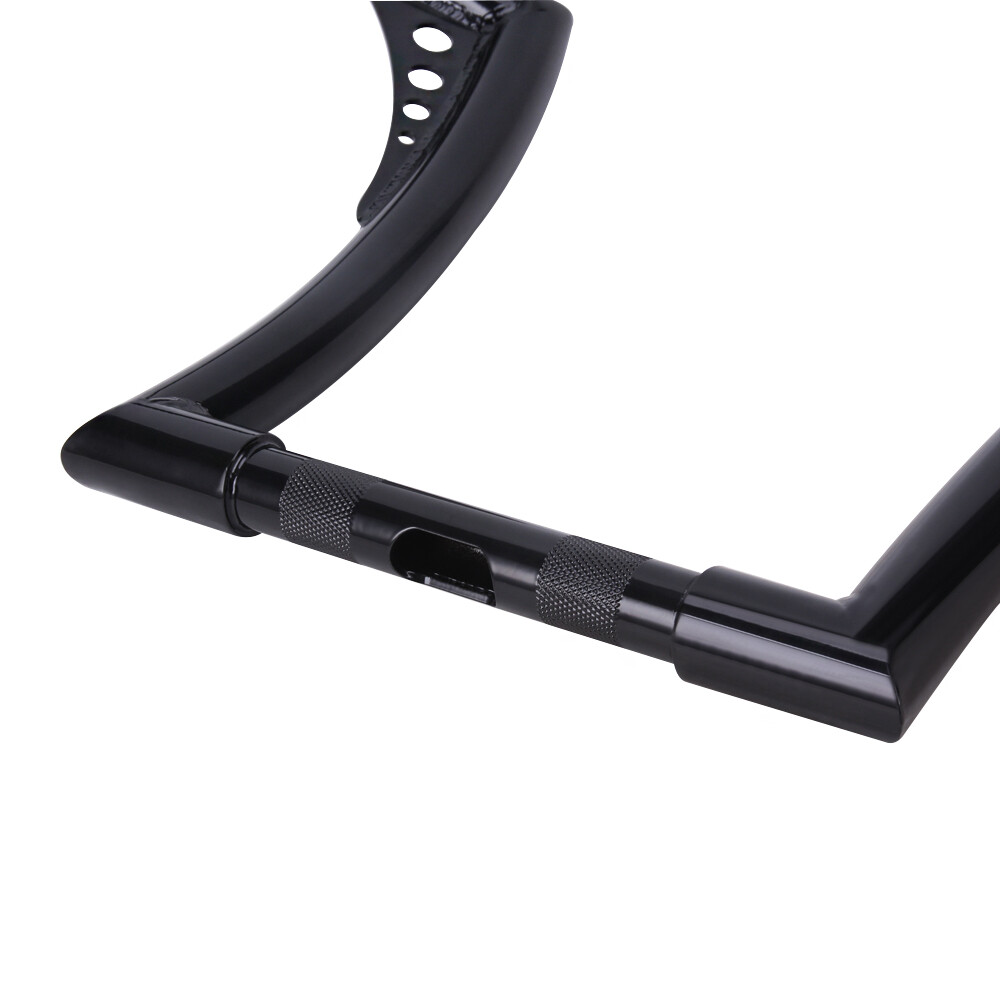 12″ Inch Handlebar Rise Ape Hangers For Harley Sportster XL 883 1200 FLST FXST