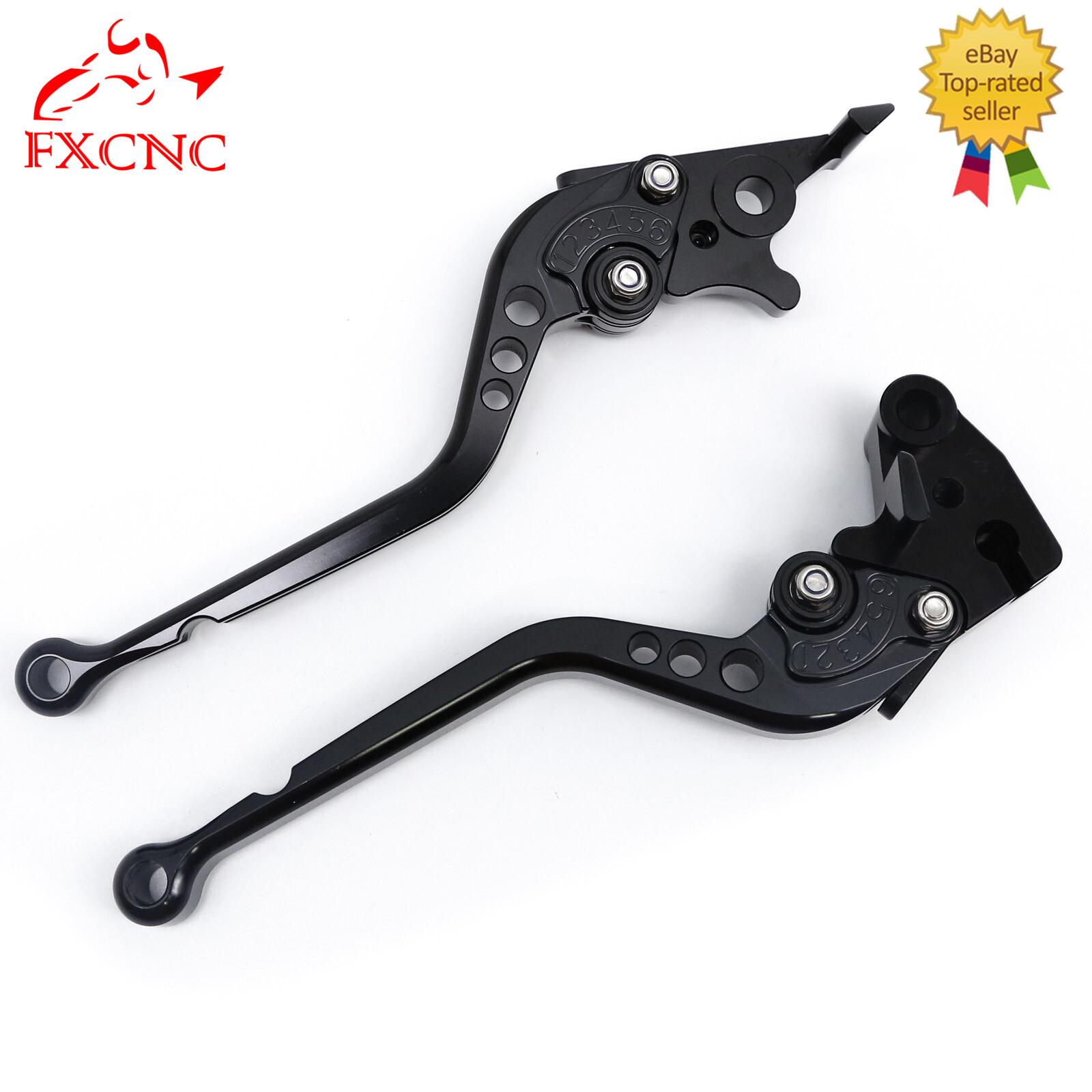 For Honda VTX1300 2003-2008 Magna 750 1994-2003 FXCNC Brake Clutch Levers Long
