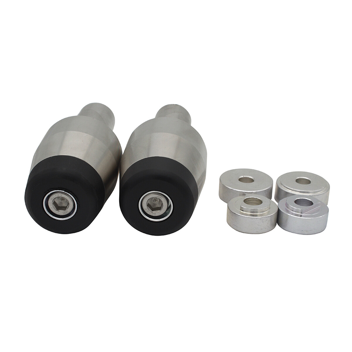 For Suzuki Stainless Steel Heavy Weight Anti Vibration Handle Bar End Plugs 600G