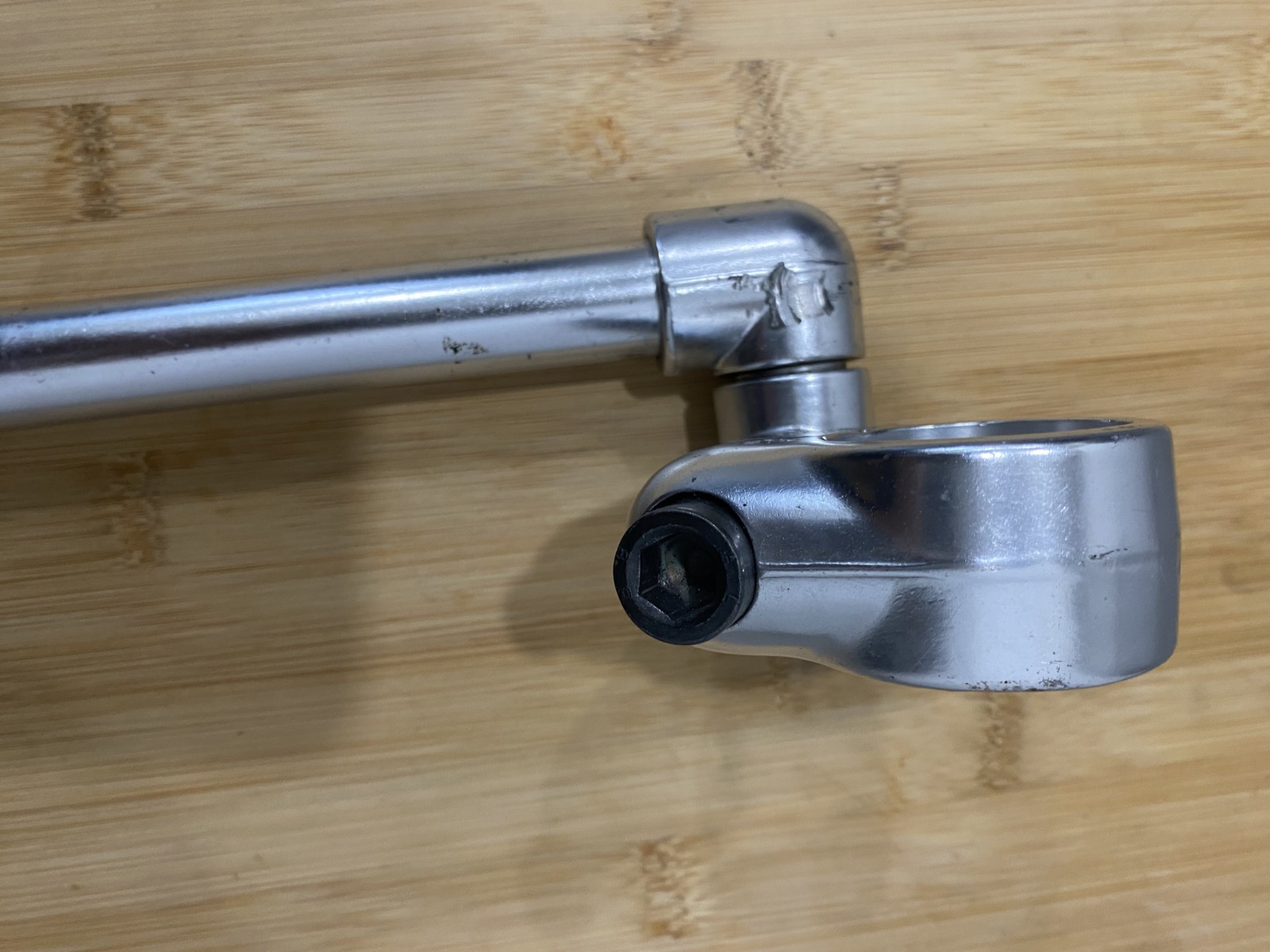 Tommaselli Adjustable Clip-On Aluminum Handlebar 41mm Triumph Harley Cafe Racer