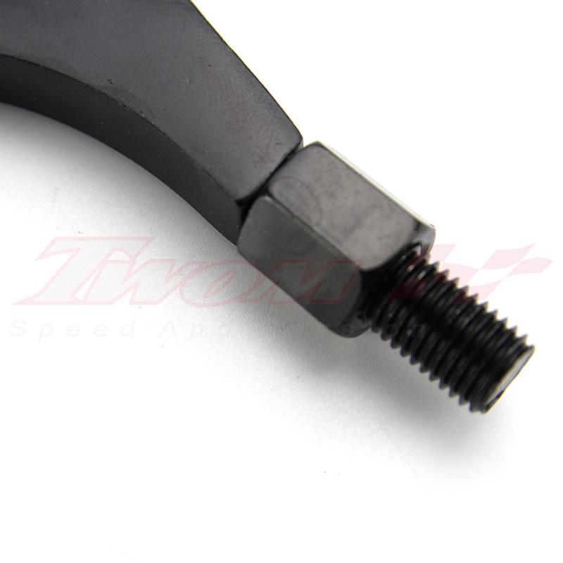 Motorcycle Universal Metal Black Side Rearview Mirrors M8 M10 Blade Bobber Honda