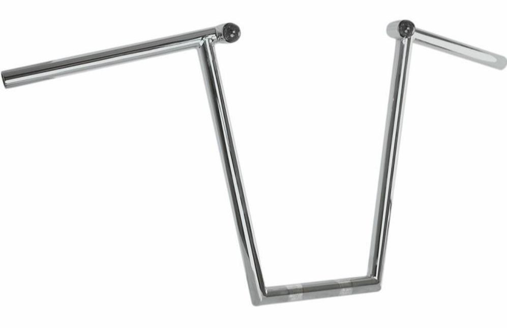 USA Made Pre-wired LED 16 Inch Apes 1 1/4 Chrome Handlebar by Paughco * Harley