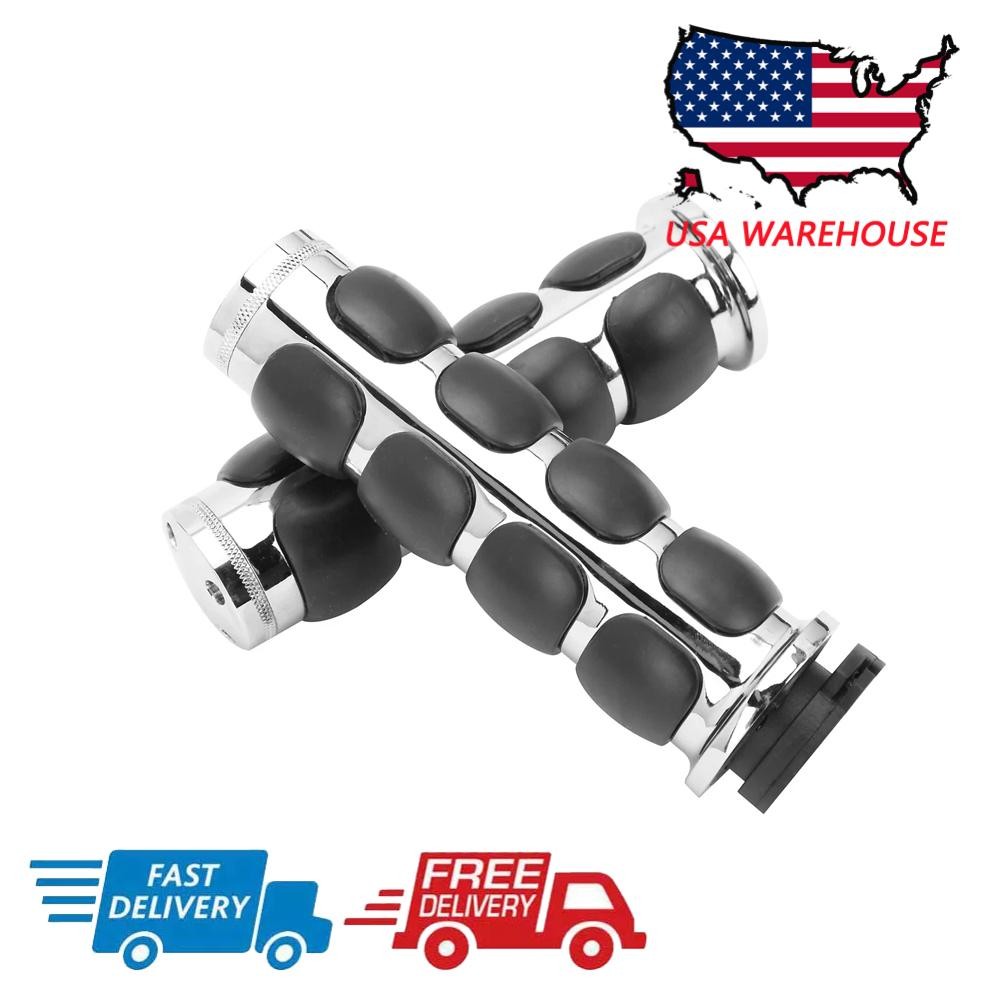 1 Pair Motorcycle Handle Grips(Left & Right) For Suzuki Kawasaki Yamaha …