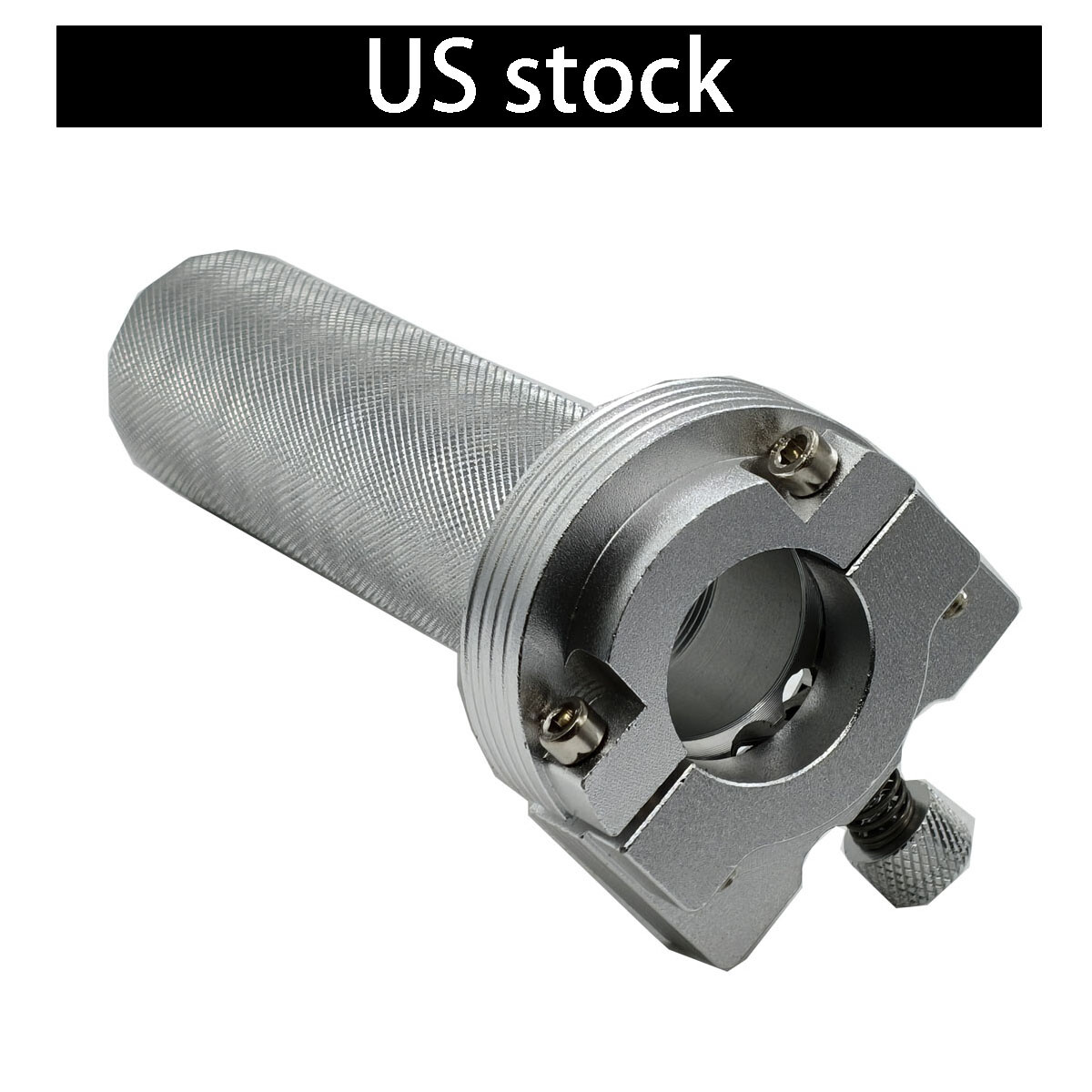US 25MM M/C Quick Turn Twist Throttle Fuel Oil Control Grip for Harley 883 1200