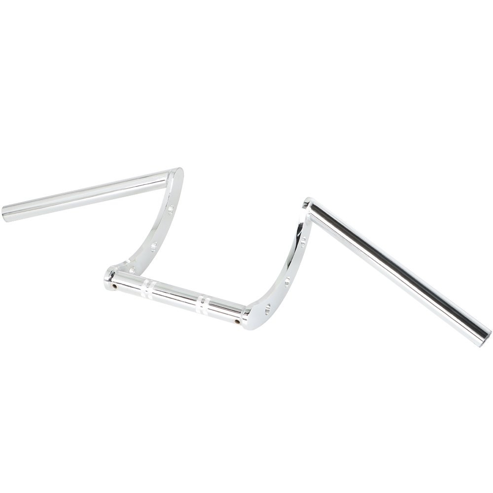 22mm 7/8″ Chrome Motorcycle Z Bars Handlebar For Honda Yamaha Suzuki Chopper