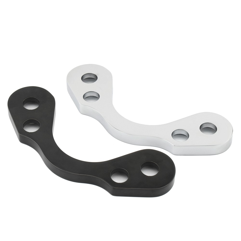 Springer Handlebar Tree Adapter Top Clamp 3.5″ Wide Riser For Harley DNA Paughco