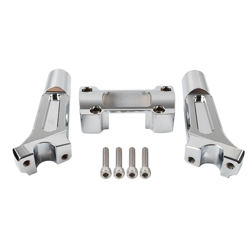 6 inch Pullback Handlebar Riser For Harley Dyna M8 Softail Street Bob 18-2021