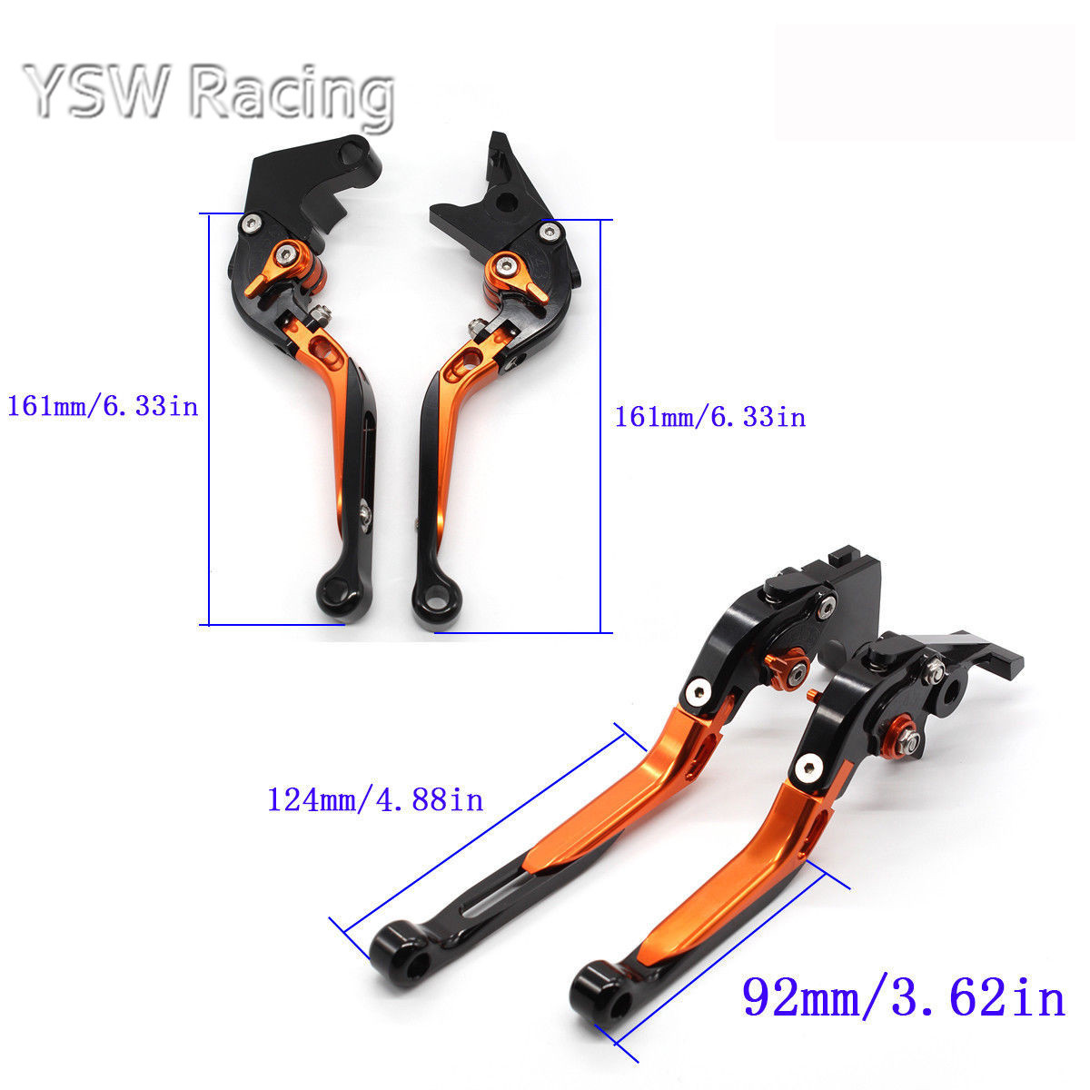 CNC Adjustable For KYMCO XCT-300/SHADOW 300 Folding Extend Brake Clutch Levers