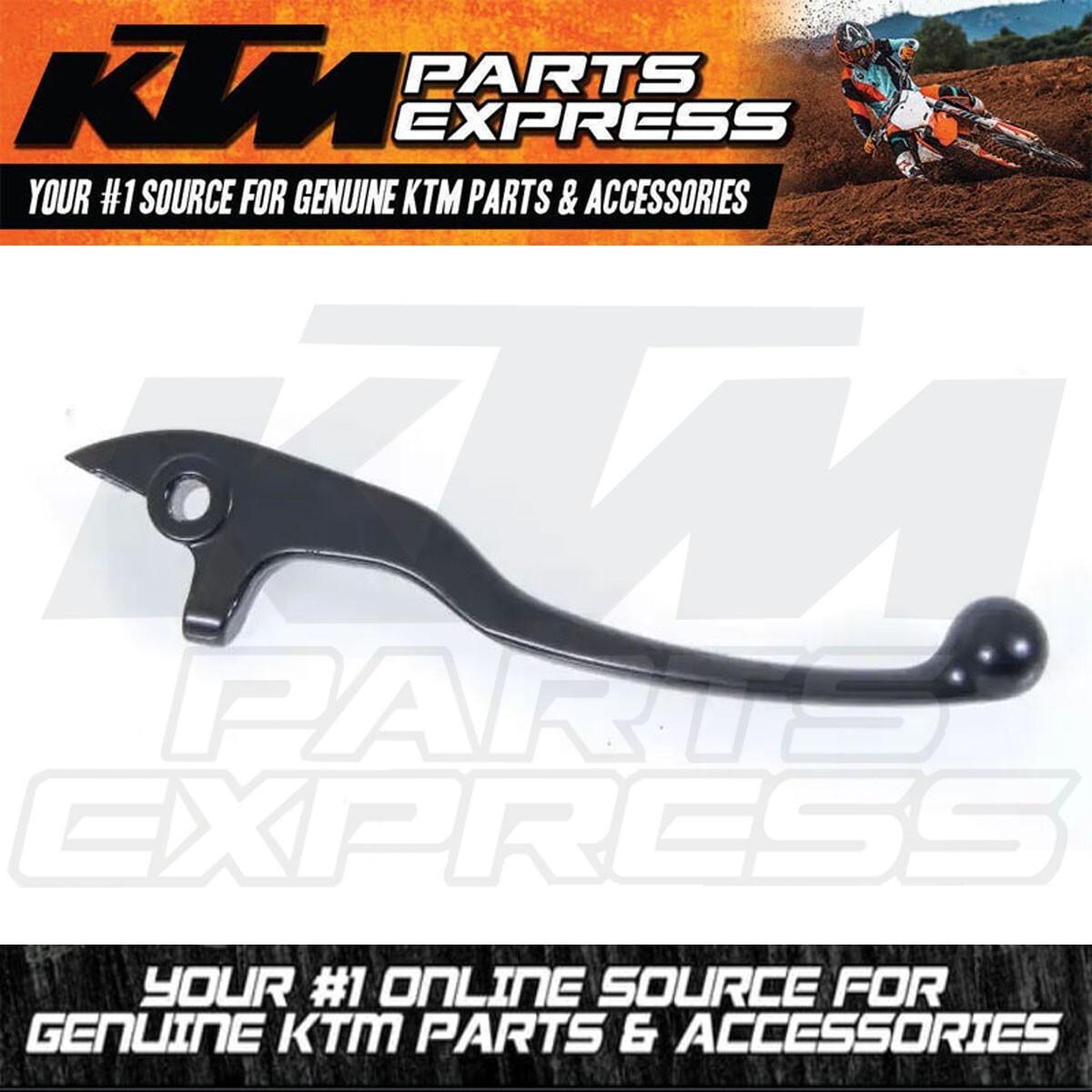 NEW OEM KTM BLACK HAND BRAKE LEVER 390 DUKE 390 RC / CUP USA 2014-16 90113002100