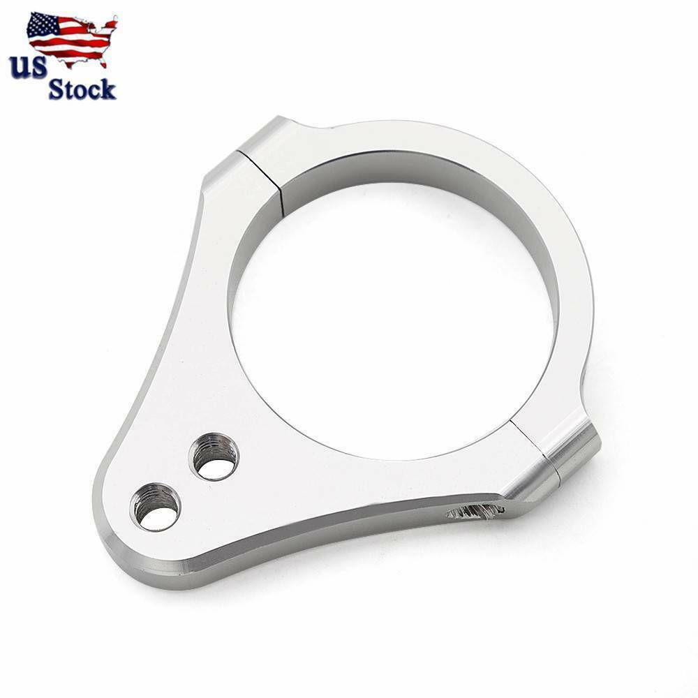 FXCNC 36-54mm Steering Damper Mounting Stanchion Bracket Fork Clamp Tube Support