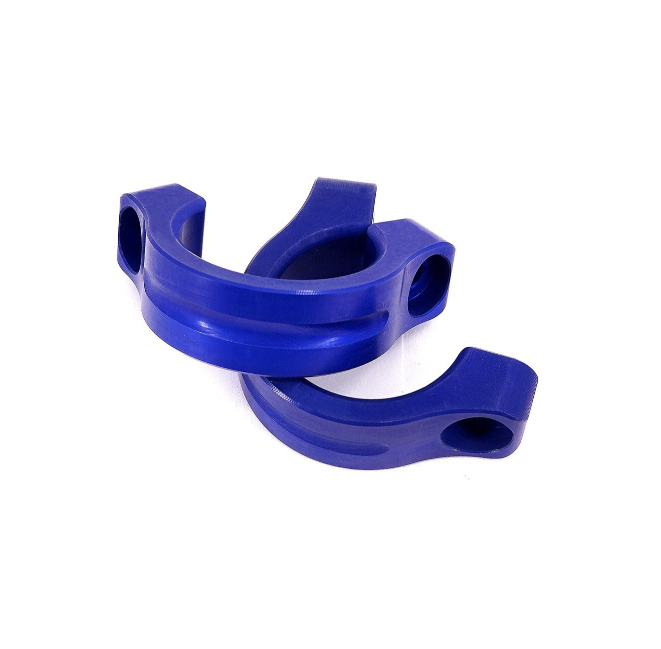 KKE Handlebars Risers Kit Fit Sur-Ron X/ Light Bee e-Bike Brackets Pads CNC Blue