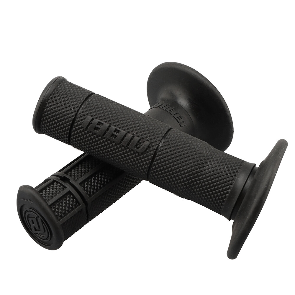 NIBBI Motorcycle 7/8″ & 1″ Rubber Hand Grips Dirt Bike Motocross Gel Handlebars