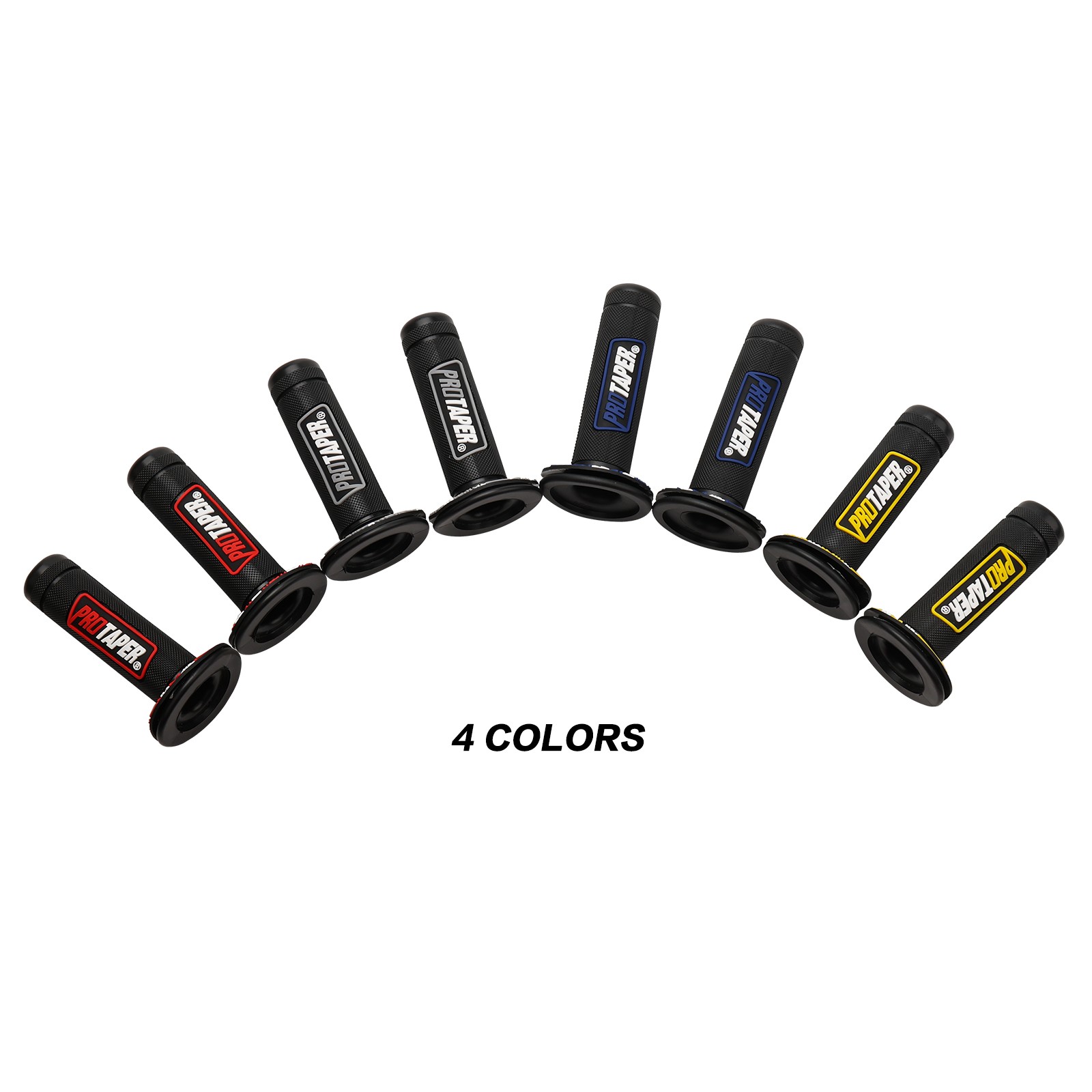 2PCS Rubber Gel Hand Grips 7/8″ 22mm 24mm for Motorcycle Dirt Bike Motocross