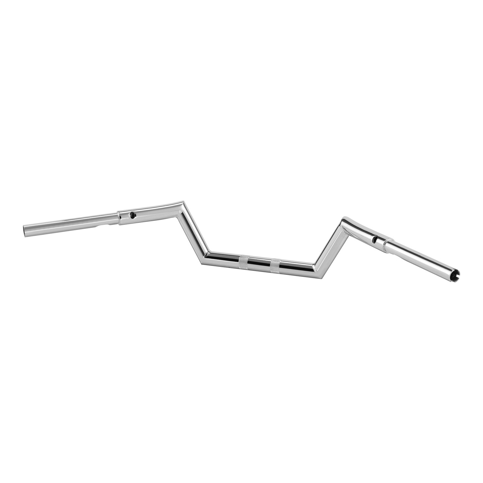 Chrome 1.25″ Low Rise Z Bar 6″ Rise Handlebar Fits For Harley Road King Glide