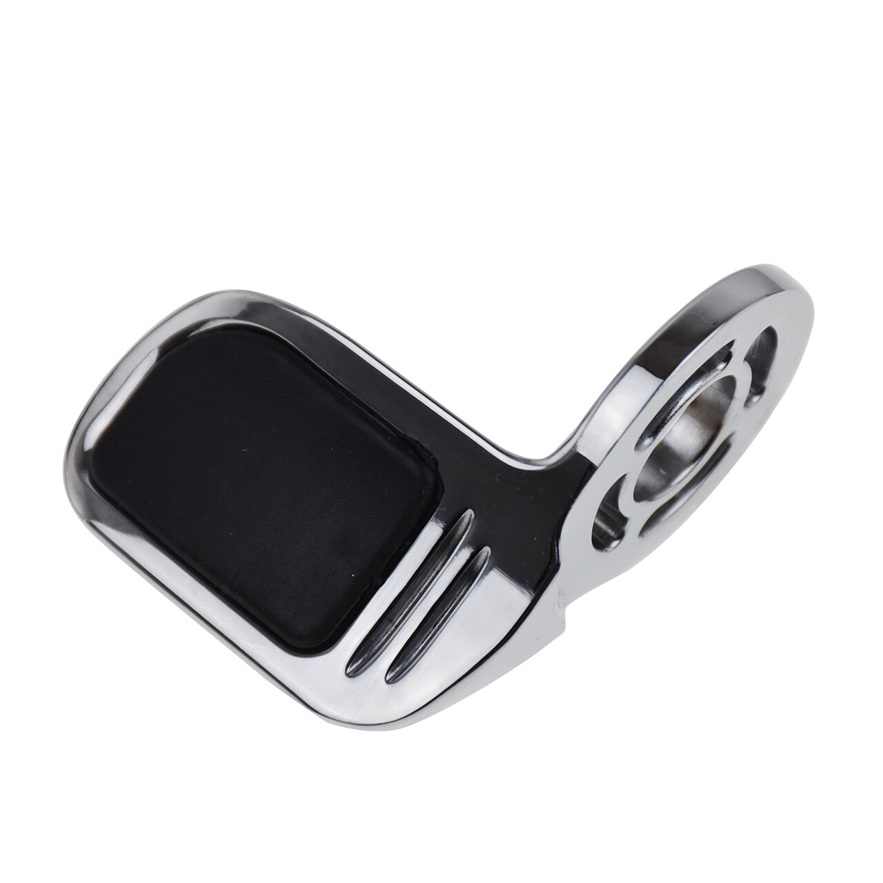 Motorcycle Rubber Grip Throttle Wrist Pad Rest Cruise Assist Hand Grips Control