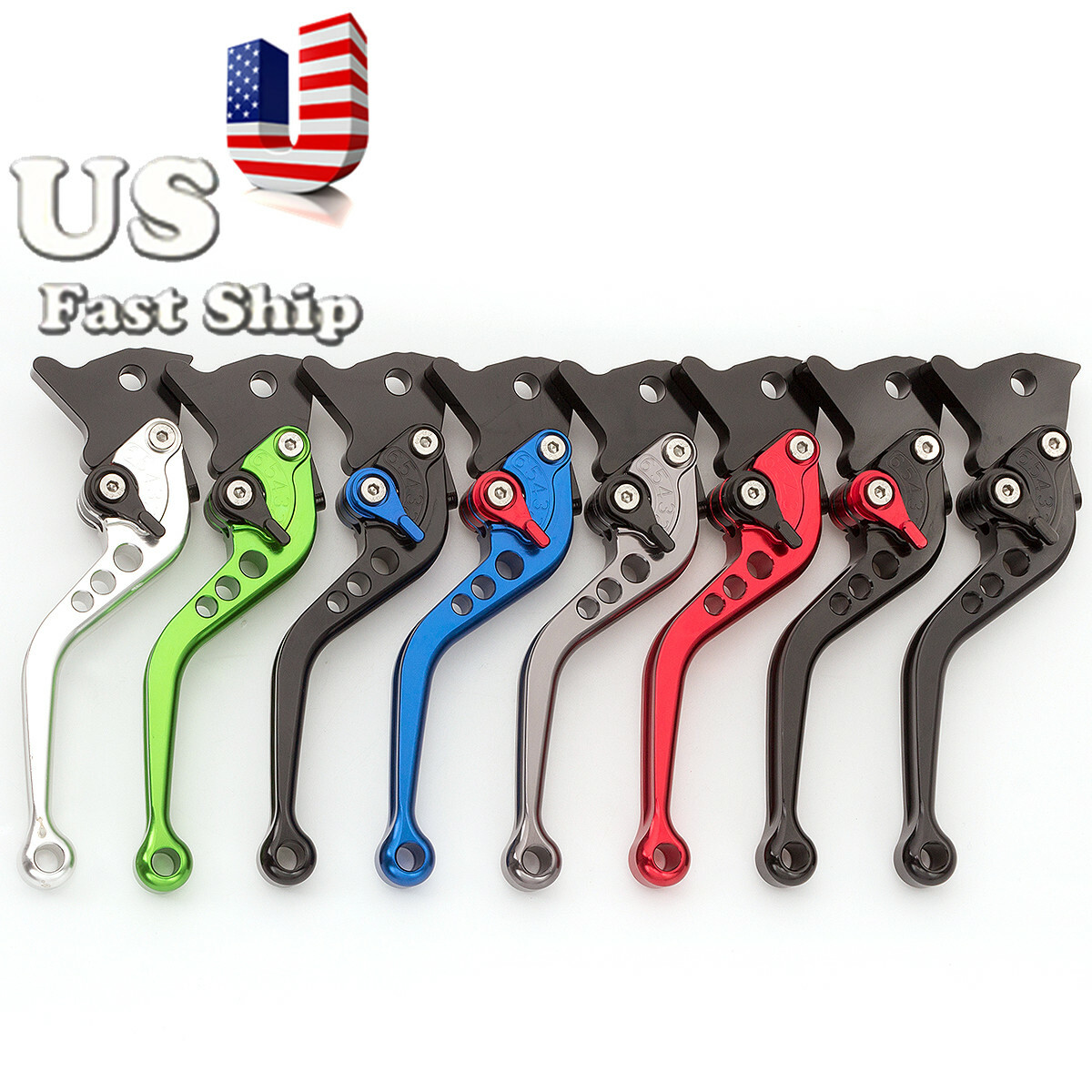 For Honda Z125 MONKEY 2018-2025 2024 2023 CNC Silver Short Brake Clutch Levers