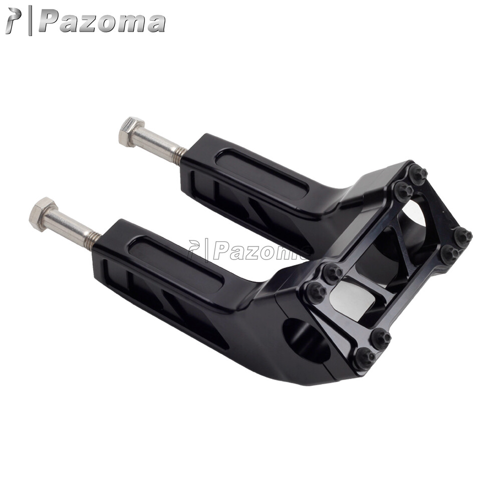 4″ 6″ 8″ 10″ 12″ 14″ Handlebar Risers Pull-Back Top Clamp For Harley Street bob