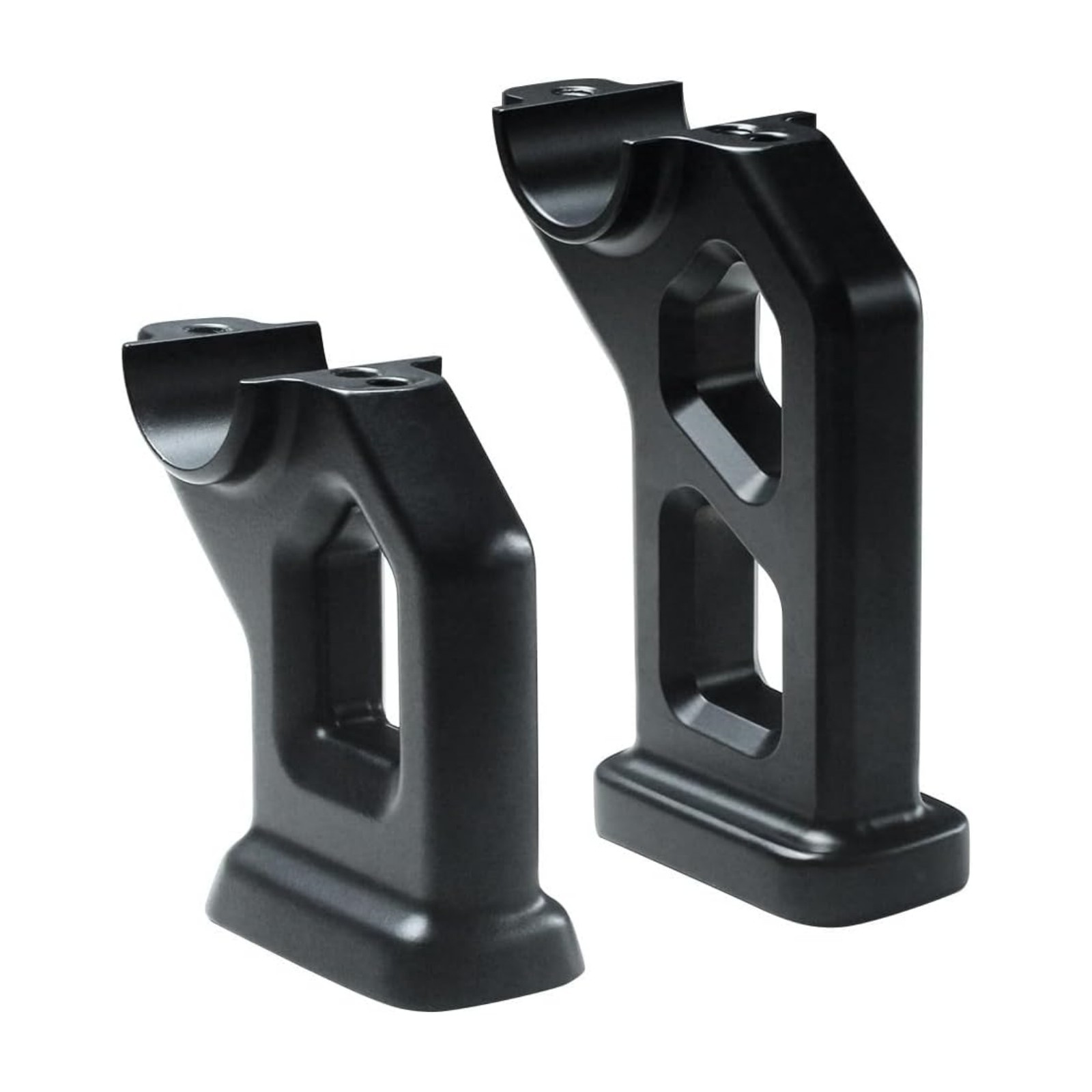 5.0 inch Tall Matte 1.5″ Handlebar Risers For Harley Davidson 2018-2024 Black
