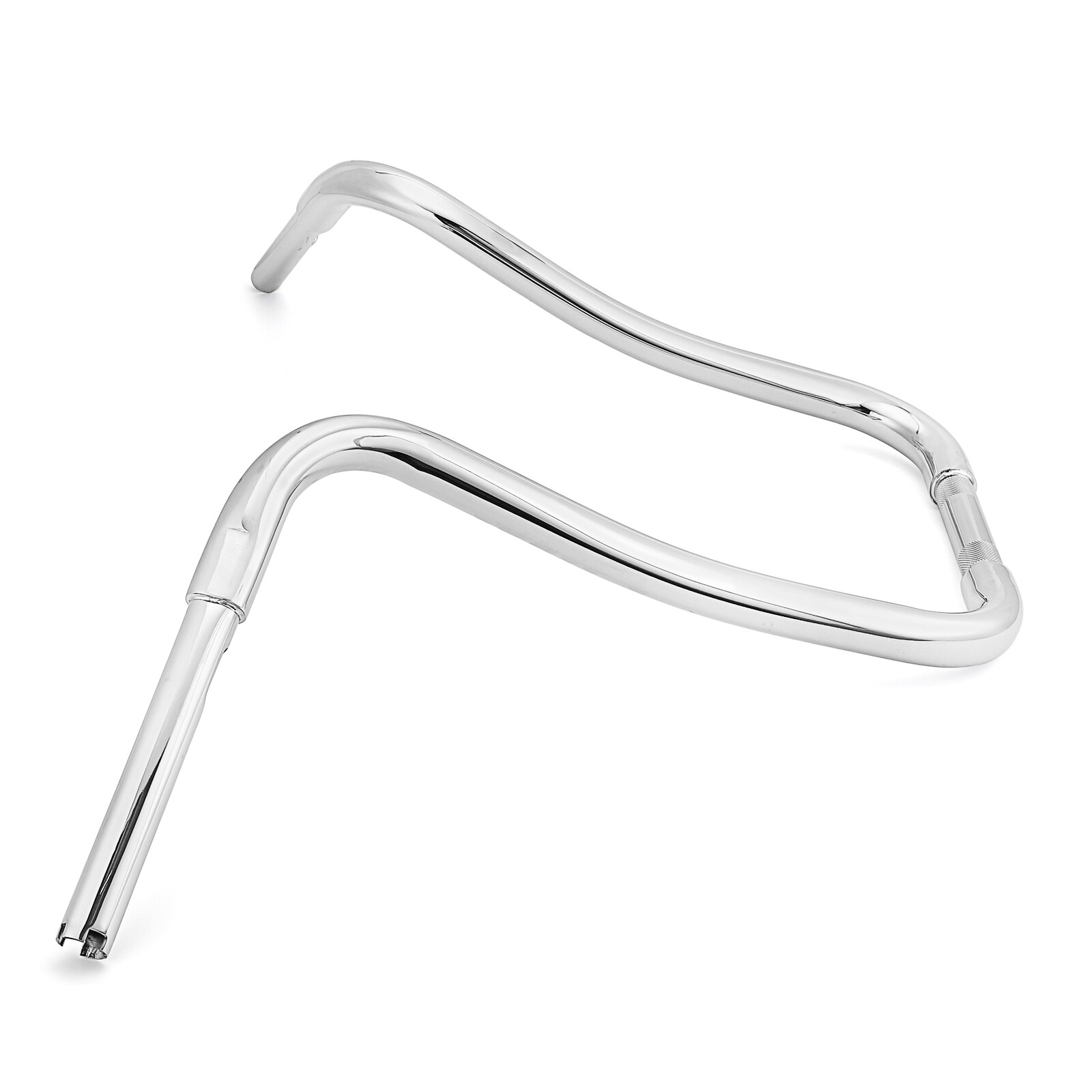 18″ Rise Ape Hanger 1-1/4″ Fat Bar Handlebar For Harley Road King Glide