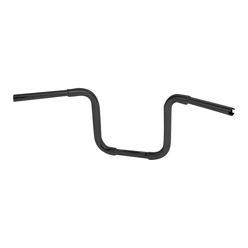10″ Rise 1 1/4″ Ape Hanger Handlebar Fit For Harley Heritage Softail FXST Black