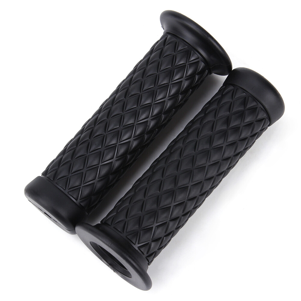 Motorcycle 7/8″ Hand Grips Soft Rubber Gel Handle Bar ATV Scooter Pit Dirt Bike