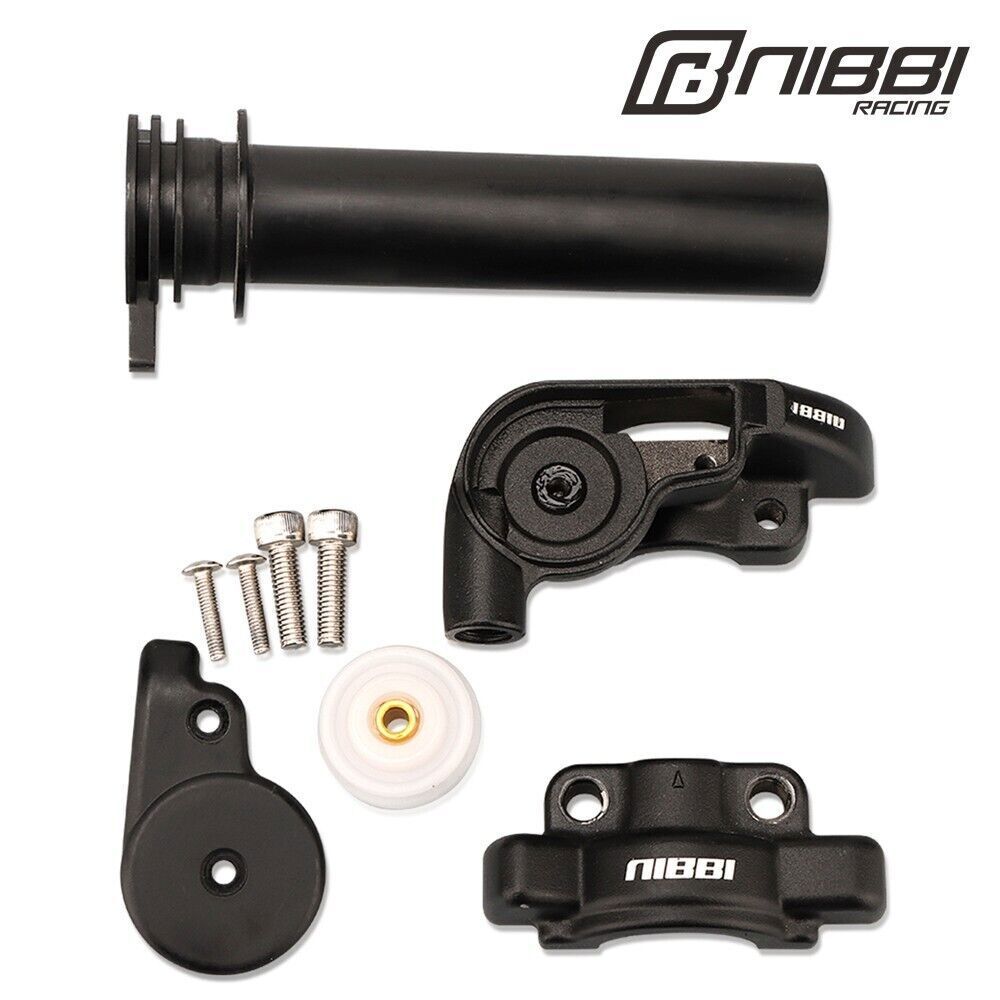 NIBBI 7/8″ Twist Throttle Accelerator Handlebar Grip Mini Dirt Pit Bike ATV Quad