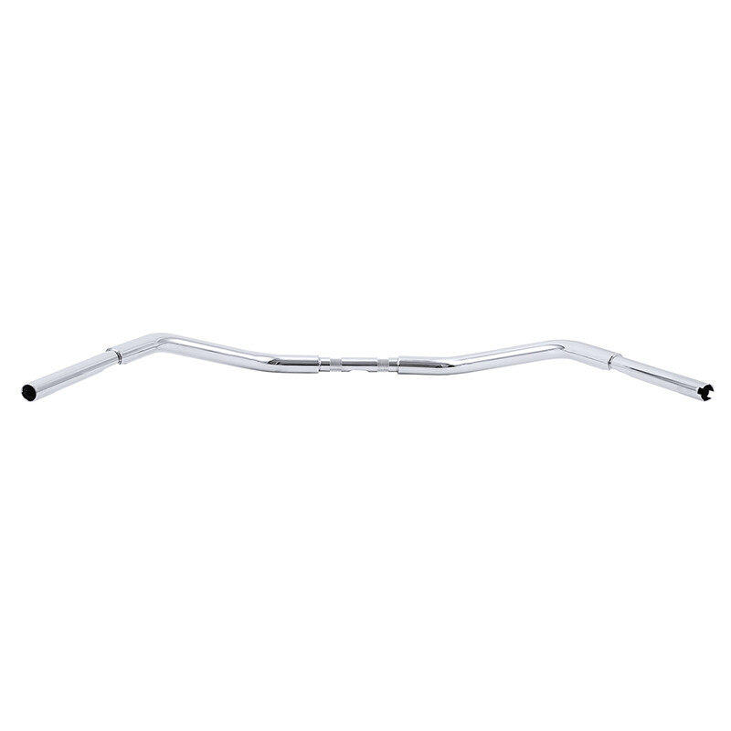 3.5″ Rise Bar Handlebar Fit For Harley Sportster Softail Dyna Black/Chrome